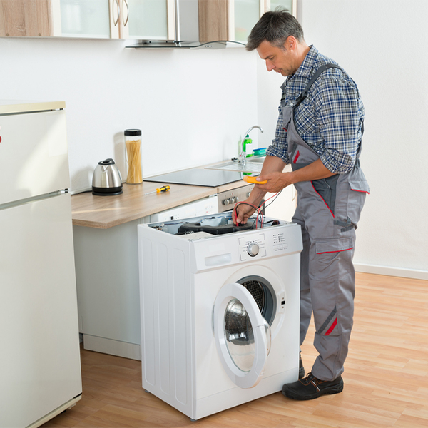 do you offer any warranties or guarantees on your washer repair work in Emington